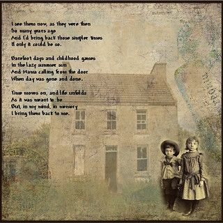 Beverly (Bev) | Flickr Verses About Family, Home Poem, Memory Collage, Childhood Quotes, Boho Journal, Family Poems, House Quotes, Collage Images, Simpler Times