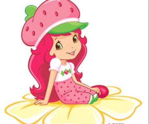 Strawberry Shortcake sitting on her beautiful flower Strawberry Shortcake Skewers, Strawberry Shortcake Pictures, Strawberry Shortcake Trifle, Strawberry Shortcake Cheesecake, Shortcake Biscuits, Strawberry Shortcake Cupcake, Homemade Strawberry Shortcake, Shortcake Cake, Strawberry Shortcake Birthday