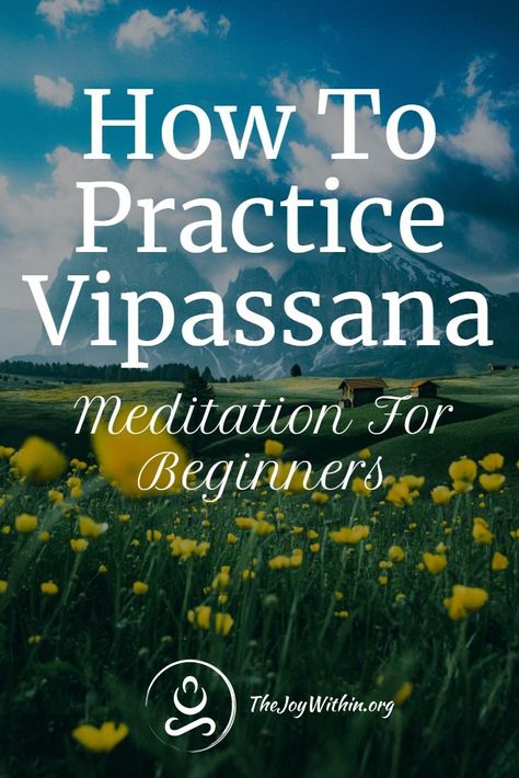 Vipassana meditation is an ancient Vedic practice that is based around a few simple breath techniques.   In this post I’ll explain how to do vipassana meditation and give a few tips for any beginners who are just starting out. #meditation #guidedmeditation #mindfulness Vipasanna Meditation, Breath Techniques, S N Goenka, Mental Health Retreat, Silent Meditation, Life Mood Board, Vipassana Meditation, Health Retreat, Going To Church