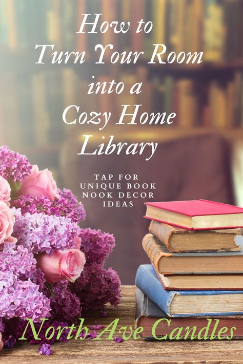 Books In The Living Room, Take A Book Leave A Book Ideas, Unique Library Ideas, Cottagecore Home Library, Diy Reading Room For Adults, Small Library Room Ideas Cozy, Library Room Decoration Ideas, Bedroom Turned Library, How To Make A Library In Your Home