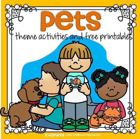 Pets Unit Preschool, Pet Study Creative Curriculum, Starfish Activities, Preschool Pets Unit, Preschool Pet Activities, Preschool Pets, Pet Study, Preschool Theme Activities, Pet Theme