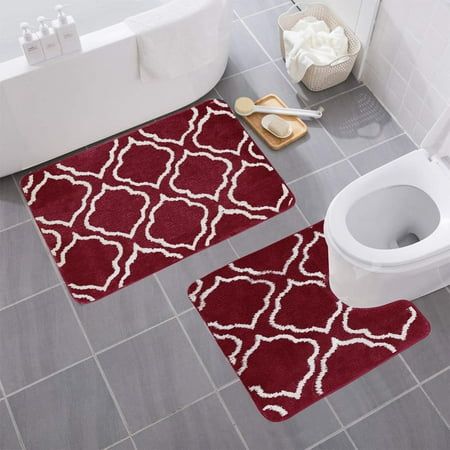 Master bath rugs