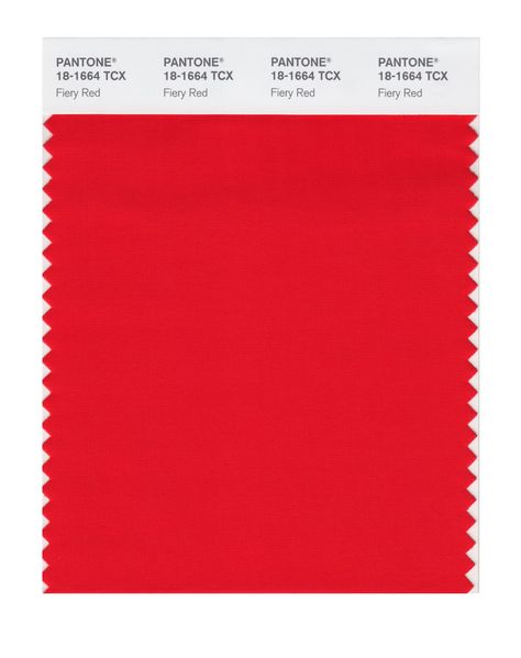 PANTONE SMART 18-1664X Color Swatch Card, Fiery Red - House Paint - Amazon.com. Fiery Red. Pantone Tcx, Pantone Matching System, Pantone Color Chart, Pantone Swatches, Red Colour Palette, Color Trends Fashion, Red House, House Paint, Color Psychology