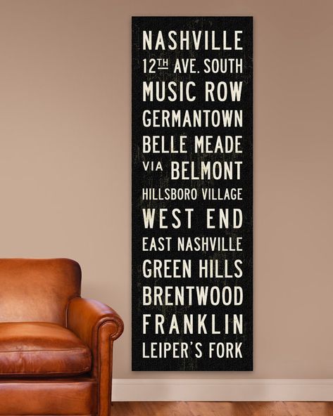 NASHVILLE Subway Art, Southern Home Decor, Nashville Subway Sign, Nashville Art, Rustic Wall Art, Na Nashville Decor, Nashville Apartment, Southern Home Decor, Scroll Wall Art, Nashville Art, Subway Sign, Music Row, Vintage Industrial Decor, Stylish Wall Art