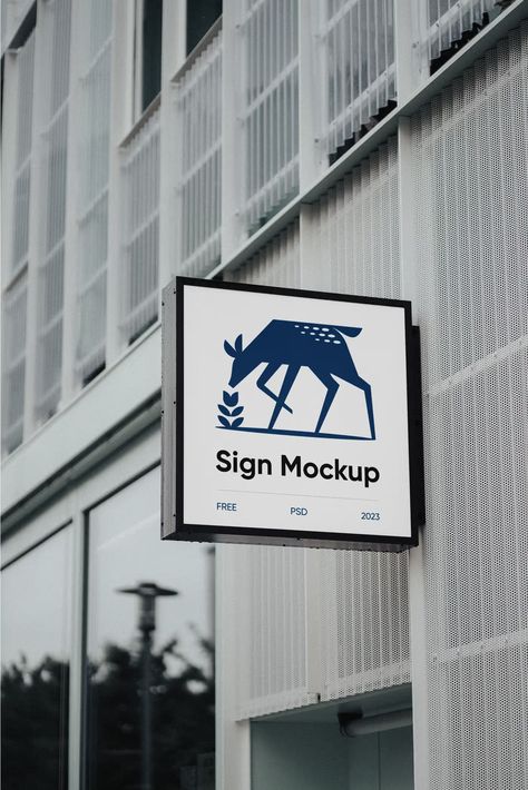 Free Square Sign Mockup — Mr.Mockup Sign Mockup Free, Sign Mockup, Graphic Projects, Free Sign, Street Signs, Free Mockup, Free Psd, Your Design, Design Process