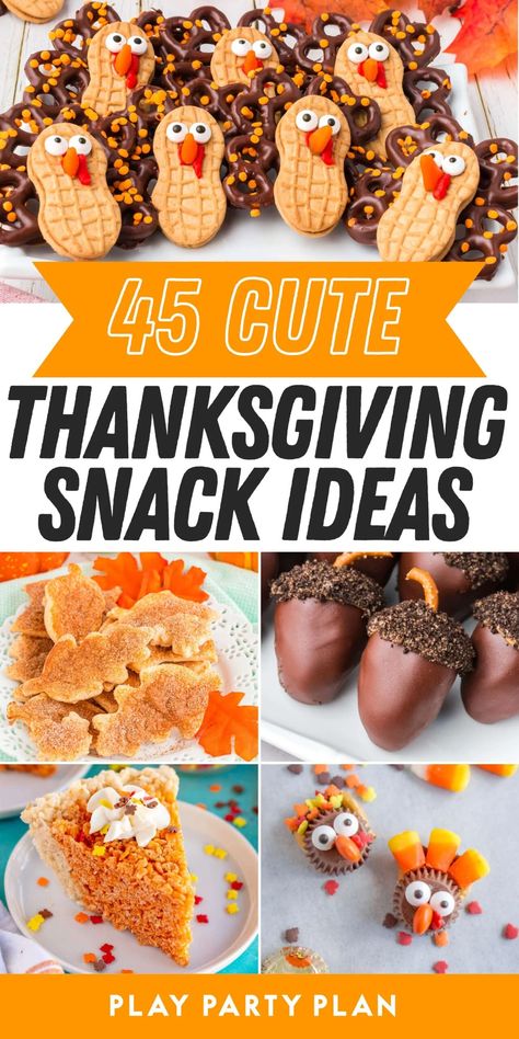 Cute Thanksgiving Treats, Fall Cupcake Ideas, Kids Table Thanksgiving, Thanksgiving Kid Snacks, Kindergarten Snacks, Thanksgiving Party Food, Thanksgiving Food Crafts, Thanksgiving Fruit, Thanksgiving Desserts Kids