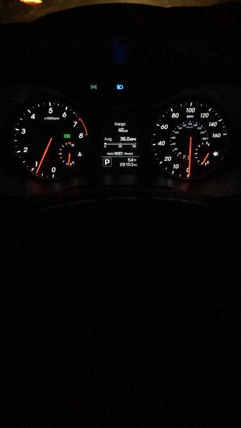 Car In The Night, Old Pinterest, Veloster Turbo, Car Fuel, Hyundai Veloster, Gas Mileage, Driving Pictures, My Car, Vehicle Gauge