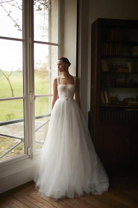 Dana Harel - Rebecca | Bridal Atelier Montclair Dana Harel, Bridal Atelier, Montclair Nj, Luxury Bridal, Bridal Shop, Dream Wedding Dresses, Bridal Outfits, Bridal Gown, Contemporary Fashion