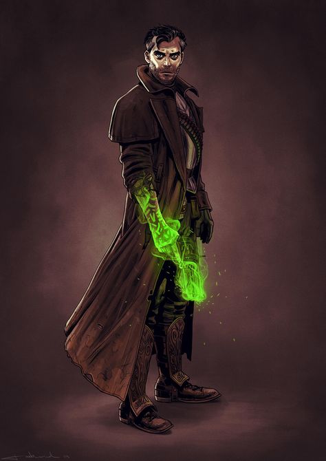 ArtStation - DnD commission - Bladepact warlock, James Nathaniel Warlock Aesthetic, Dnd Warlock, Warlock Dnd, Cyberpunk Rpg, Arte Dc Comics, Dungeons And Dragons Characters, Dnd Art, Modern Fantasy, Fantasy Rpg