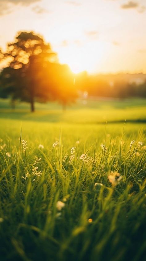 Sun Reference, Sunlight Background, Wallpaper Sunrise, Sunlight Aesthetic, Sunrise Orange, Summer Aesthetics, Wallpapers For Mobile Phones, Yellow Room, Grass Field