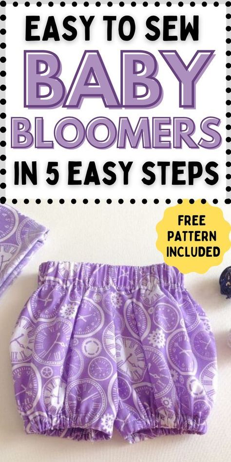 Baby Bloomers Pattern, Diy Baby Shower Gift, Como Fazer Short, Baby Sewing Patterns Free, Free Baby Patterns, Dress Maker, Diy Sy, Sew Baby, Baby Clothes Patterns Sewing