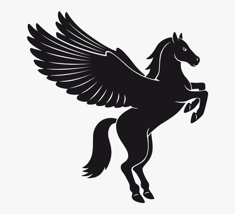 Pegasus Logo, Pegasus Art, Wild Animals Vector, Horse Tattoo Design, Flying Horse, Peacock Wall Art, Horse Fly, Horse Silhouette, Horse Logo