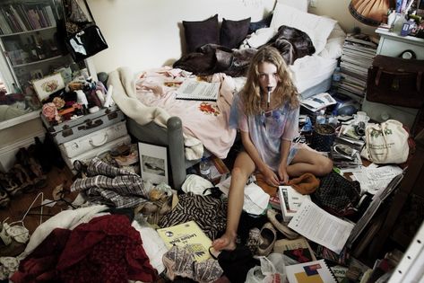 Leichhardt Library Gallery, Their Space: Teenage Bedroom | Head On Photo Festival Messy Room Aesthetic, Messy Bedroom, Dirty Room, Messy Room, Teenage Bedroom, Rest And Relaxation, Bedroom Aesthetic, The Bedroom, Room Aesthetic