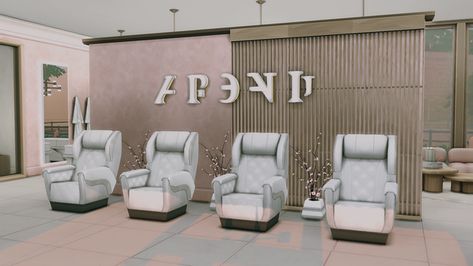 Sims Gallery, Sims 4 Content, Sims 4 Nails, Lotes The Sims 4, Beauty Chair, San Myshuno, Sims 4 Family, Sims 4 House Building, Sims 4 Game Mods