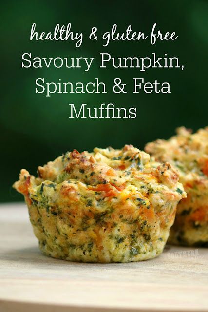 Healthy Savoury Pumpkin Spinach and Feta Muffins Recipe - gluten free, healthy savory muffins, clean eating recipe, sugar free, low fat, butter free, oil free, low calorie, freezer friendly, lunchbox recipes Low Calorie Savory Muffins, Healthy Savoury Muffins, Gluten Free Savory, Savoury Muffin, On The Go Lunch, Lunchbox Snacks, Pumpkin Spinach, Savory Muffins Recipes, Savoury Muffins