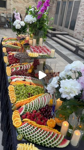 Peony Flowers on Instagram: "Fancy table for your occasion 🍓🍇  #fruit#table#occasions#" Wedding Fruit Table, Fruit Table Ideas, Wedding Fruit, Fruit Table, Fancy Table, Layered Salad, Peony Flowers, Fruit Garden, Garden Theme