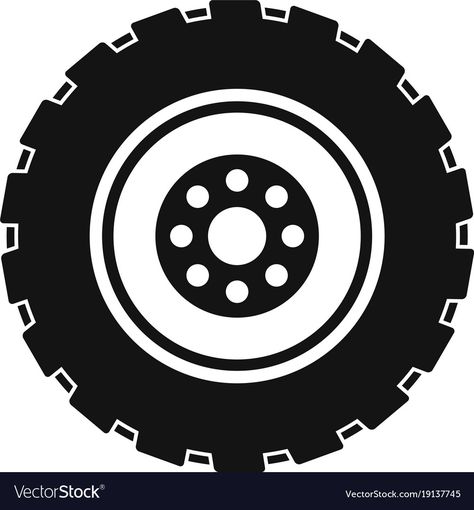 Tire Vector, Tire Icon, Cityscape Drawing, Urban Tribes, Fancy Writing, Transportation Crafts, Monster Trucks Birthday Party, Monster Truck Birthday, Trucks Birthday Party