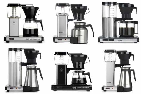 Which Moccamaster Should You Buy? A Decision-Making Guide Drip Coffee Makers, Brewing Process, Coffee Brewer, Glass Carafe, Coffee Grounds, Drip Coffee, Drip Coffee Maker, Coffee Machine, Choose The Right