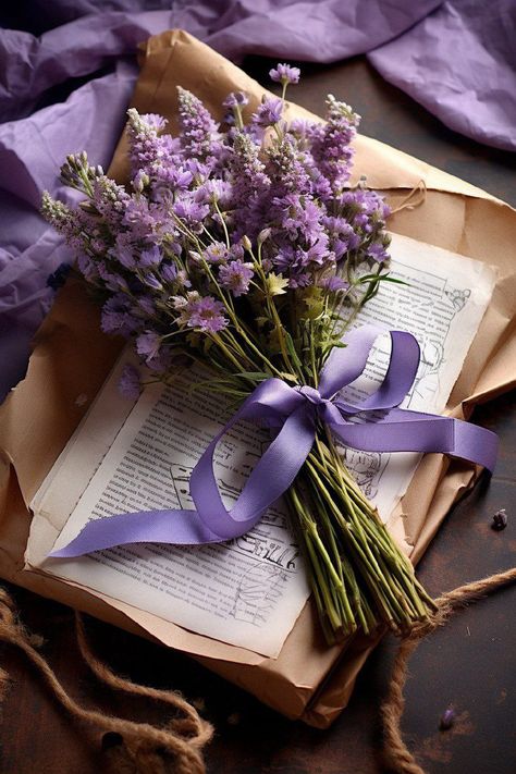 Lavender Aesthetic, Boquette Flowers, Lovely Lavender, Flower Therapy, Beautiful Bouquet Of Flowers, Beautiful Flowers Pictures, Bouquet Of Flowers, Fruit Art, Dreamy Art