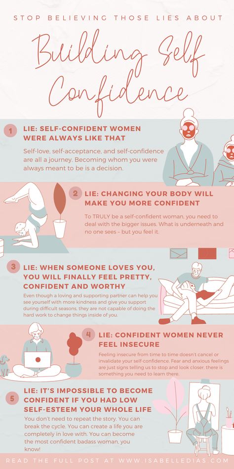 Wondering how to build self confidence and how to become more confident as a woman? Let me share with you the lies on building self confidence that can keep you trapped on your low no self confidence days! Trust me, self love doesn’t have to be a challenge! #personaldevelopment #selfdevelopment #selflove #confidence How To Be Confident With Your Body, How To Build Self Love, How To Build Self Trust, How To Be A Confident Woman, How To Be Self Confident, How To Have More Confidence, How To Be More Confident, How To Be Confident, Self Love Exercises