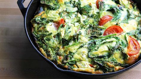 Anti-Inflammatory Diet: Recipes to Get You Started - Consumer Reports Inflammation Foods, Veggie Frittata, Breakfast Low Carb, Diner Recept, High Protein Breakfast, Nutrition And Dietetics, Inflammatory Foods, Diet Vegetarian, Idee Pasto Sano