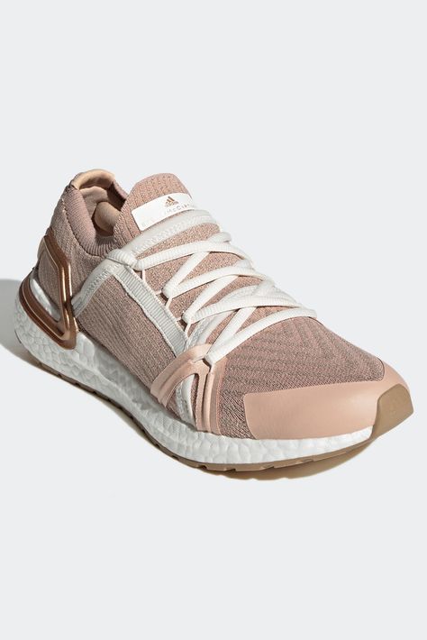 High performance running shoes - adidas X Stella McCartney Ultraboost 20 Shoes/Trainers - Soft Powder/Gold Metallic/Copper Metallic - UK 4  trainers 4 Gold Adidas Ultra Boost 20, Adidas Stella, Running Cap, Adidas Stella Mccartney, Metallic Copper, Adidas By Stella Mccartney, Adidas X, Adidas Ultra Boost, Ultra Boost