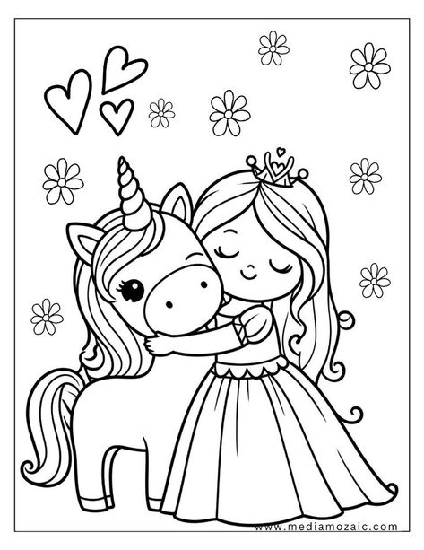 https://pin.it/6Y0fw65LH Fargelegging For Barn, Unicorn Images, Free Printable Coloring Sheets, Star Coloring Pages, Disney Princess Coloring Pages, Unicorn Printables, Unicorn Coloring, Mermaid Coloring Pages, Unicorn Colors