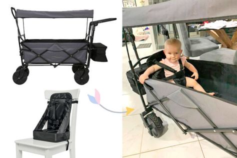 Mum’s brilliant hack on the Kmart beach trolley Beach Trolley, Beach Cart, Famous Beaches, Kids Seating, Booster Seat, Mode Of Transport, Baby Seat, Beach Kids, Family Beach