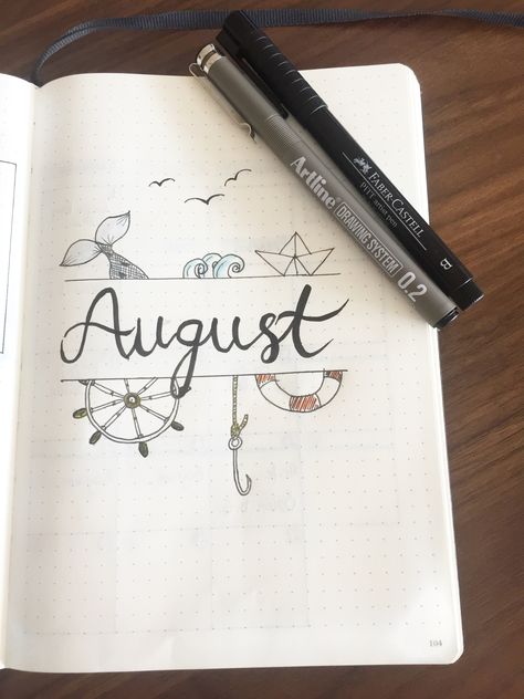 #bulletjournal #bulletjournaling #bujo #august #art August Chalkboard Art Ideas, August Bujo, August Journal, Bullet Journal Hand Lettering, August Bullet Journal, August Art, Journal August, Bullet Journal August, Bullet Journal Minimalist