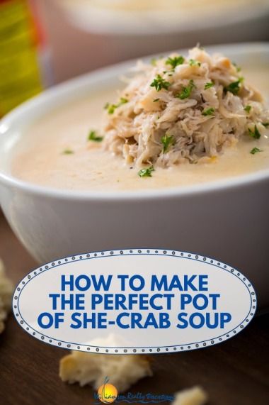 How To Make The Perfect Pot of She-Crab Soup Cream Of Crab Soup Recipe, Crab Soup Recipe, Crab Soup Recipes, Fall Lunch, She Crab Soup, Crab Bisque, Thanksgiving 2022, Crab Dishes, Crab Soup