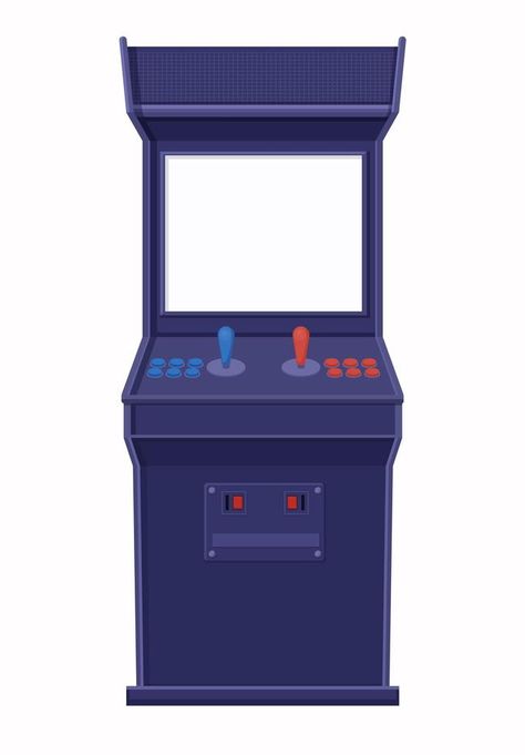 Retro blue arcade machine with blank screen Arcade Template, Pixar Poster, Retro Arcade Machine, Arcade Retro, Blank Screen, Arcade Game Machines, Mini Arcade, Everything Is Blue, Video Game Posters