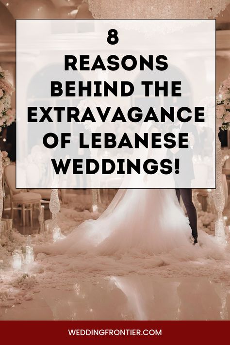 Lebanese weddings are globally renowned for their unparalleled grandiosity and splendor. But what exactly fuels their extravagance? Embark on a journey through breathtaking venues, exquisite attire, gourmet cuisine, and vibrant entertainment that together craft an unforgettable experience, mirroring the rich cultural tapestry of Lebanon itself. #LebaneseWedding #CulturalGrandeur #LavishWedding Lebanese Wedding Decor, Lebanon Culture, Global Wedding, Lebanese Wedding, Wedding Places, Middle Eastern, Lebanon, Wedding Decorations, Tapestry