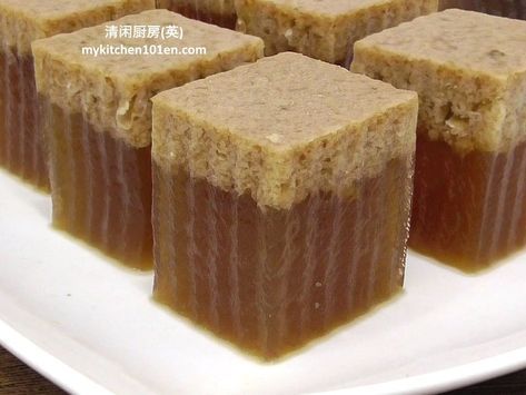 Nyonya Food, Agar Agar Jelly, Malaysian Dessert, Dim Sum Recipes, Jelly Desserts, Thermomix Desserts, Kinds Of Desserts, Cold Desserts, Agar Agar