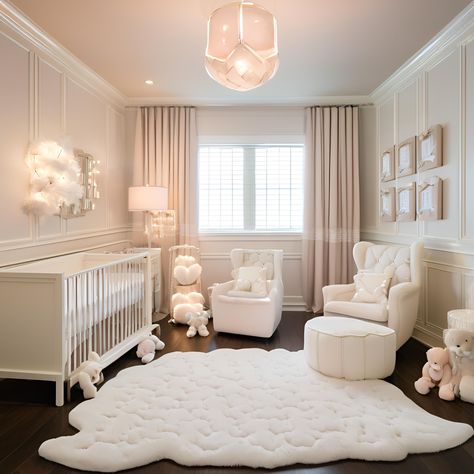 Luxury Baby Nursery, Baby Room Decor Neutral, Luxury Baby Room, Cozy Baby Room, Baby Nursery Design, Baby Room Themes, Kid Rooms, Nursery Room Design, Baby Room Inspiration