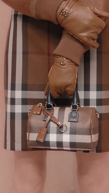 Burberry Aesthetic, Mini Bowling, Bowling Bag, Vintage Silhouette, Bowling Bags, Vintage Burberry, Be Prepared, Bowling, Design Shop