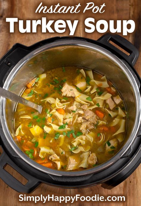 Turkey Stew Instant Pot, Leftover Turkey Recipes Instant Pot, Instant Pot Ground Turkey Soup, Turkey Soup Instant Pot Recipes, Turkey Rice Soup Instant Pot, Turkey Noodle Soup Instant Pot, Instant Pot Turkey Stock, Leftover Turkey Recipes Easy Soup Instant Pot, Turkey Broth With Bones Instapot