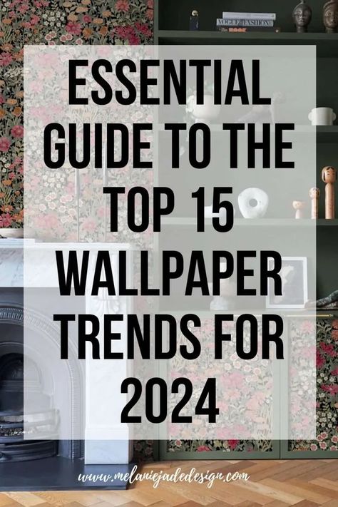 Discover the latest wallpaper trends set to transform your home in 2024 with our Essential Guide! Dive into a world where eco-friendly materials, bold patterns, and advanced digital designs meet timeless elegance. From nature-inspired motifs to luxurious metallic finishes, we unveil the top 15 wallpaper trends that are defining interior design. #WallpaperTrends2024 #HomeDecor #InteriorDesign Powder Bathroom Ideas, Wallpaper Powder Room, Small Bathroom Wallpaper, 15 Wallpaper, Latest Wallpaper, Powder Room Wallpaper, Modern Wallpaper Designs, Wallpaper Ceiling, Neutral Wallpaper