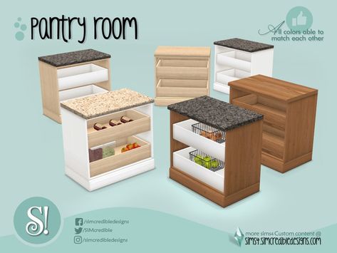 The Sims 4 Pantry Cc, Pantry Sims 4, Sims 4 Cc Furniture Pantry, Sims Resource Sims 4 Furniture, Pantry Sims 4 Cc, Sims 4 Simcredible, Sims 4 Pantry Cc, Sims 4 Pantry, Simcredible Sims 4