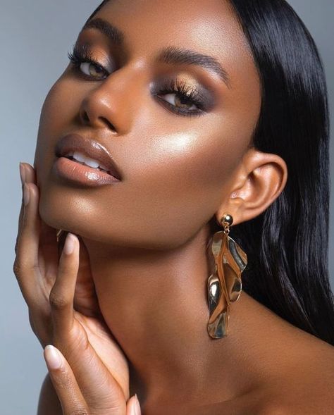 Black Wedding Makeup, Glam Glow, Best Wedding Makeup, Photoshoot Makeup, Beauty Photoshoot, Beauty Shoot, Foto Poses, Beauty Shots, Beauty Portrait