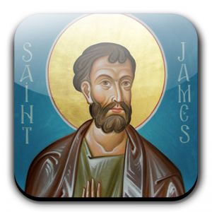 July 25 - St. James The Greater - This James is the brother of John the Evangelist. The two were called by Jesus as they worked with their father in a fishing boat on the Sea of Galilee. Jesus had already called another pair of brothers from a similar occupation: Peter and Andrew. “He walked along a little farther and saw James, the son of Zebedee, and his brother John. They too were in a boat mending their nets. Then he called them. So they left Saint James The Greater, Boat On The Sea, St James The Greater, The Sea Of Galilee, Luke 9, The Transfiguration, Selfless Love, John The Evangelist, Sea Of Galilee