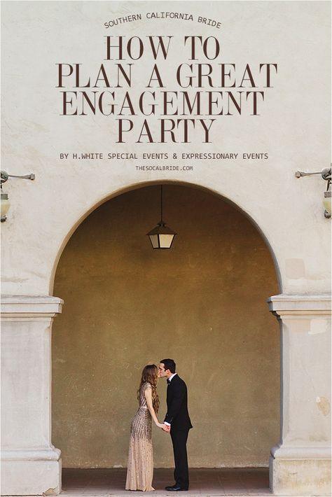 How to plan an engagement party by Hylah White Special Events & Expressionary Events via thesocalbride.com Engagement Party Planning, Engagement Parties, Engagement Party Decorations, Engagement Party Wedding, Engagement Party Invitations, Wedding Tips, Plan A, Maid Of Honor, Engagement Party