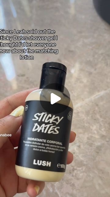 Bestie ✨ on Instagram: "Leah posted about how she includes the Lush Sticky Dates shower gel in her vanilla shower routine and now it’s pretty much sold out, at least I have a small lotion 🍦 #leah #loveisland #loveislandusa #lush #stickydates #lushcosmetics #showergel #showerroutine" Vanilla Shower Routine, Sticky Dates, Lush Products, Lush Cosmetics, Shower Routine, Love Island, Pretty Much, Shower Gel, And Now