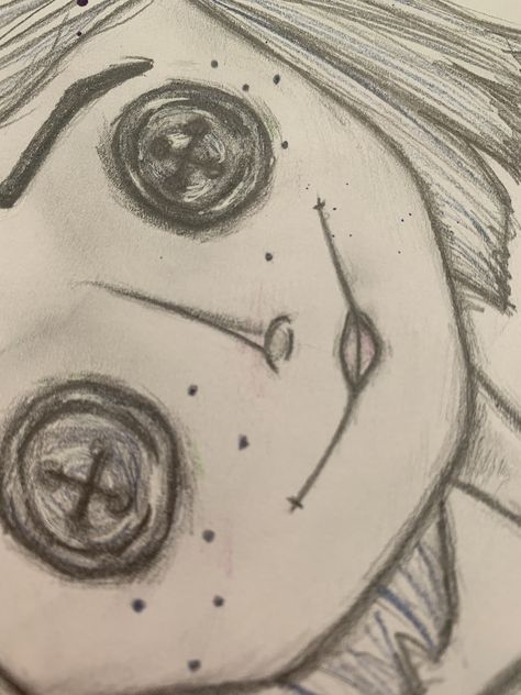 Weird Drawing Aesthetic, Coraline With Button Eyes Drawing, Halloween Eyes Drawing, Halloween Eye Drawing, Coraline Button Eyes Drawing, Creepy Eyes Drawing Sketch, Scary Things To Draw For Beginners, Painting Ideas Eyes, Crazy Eye Drawing