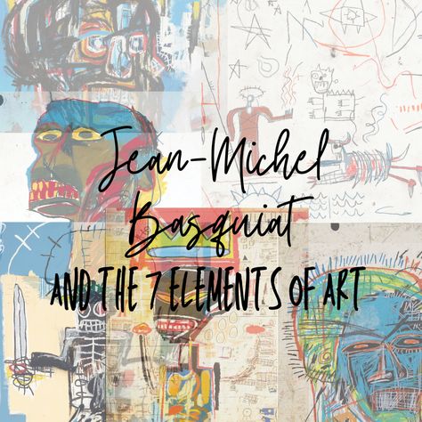 Basquiat Art Lesson, Basquiat Aesthetic, Art Lesson Middle School, Jean Basquiat, Research Outline, Basquiat Paintings, Latin American Music, Basquiat Art, Art Lessons Middle School