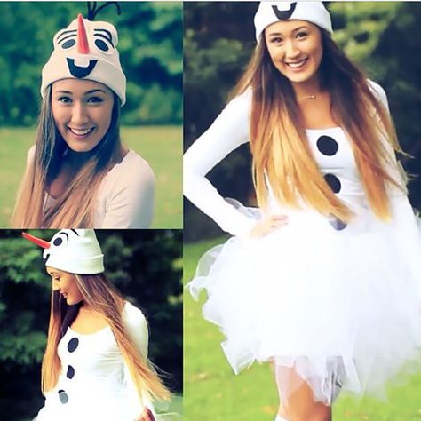 Frozen Halloween Costumes, Olaf Halloween Costume, Frozen Halloween, Olaf Costume, Carnaval Costume, Teen Halloween, Halloween Coustumes, Frozen Costume, Holloween Costume