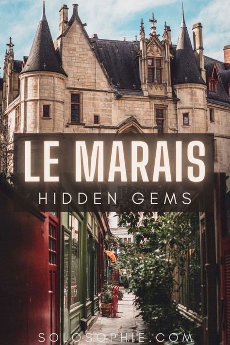 Unusual things to do in Le Marais/ 4th arrondissement of Paris Hidden Gems & Secret Spots in Le Marais France Marais District Paris, Paris La Marais, Hidden Gems In Paris, Paris Hidden Gems, Paris Trip Planning, Le Marais Paris, Paris 2023, Marais Paris, France Trip