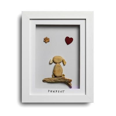 (1) Animals - The Pebble Art Paw Painting Dog Art, Pebble Art Dog, Mod Podge Crafts, Black And White Dog, Making Crafts, Dog Gift, White Dogs, Cat Colors, Little Birds