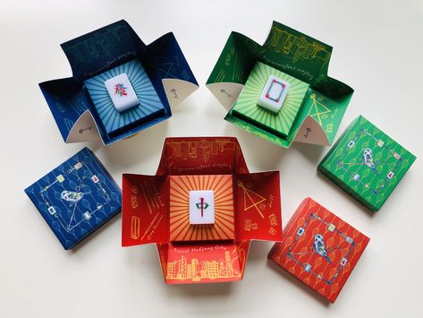 Beautiful gift set with handcarved mahjongg tile by experienced master in Hong Kong. Creative illustration by master’s daughter Karen Aruba. Ship overseas Cny Gift Set, Bath Products Packaging, Pr Kit, Photobook Design, Creative Illustration, Cute Wallpaper Backgrounds, Jewelry Packaging, Box Design, Graphic Design Inspiration