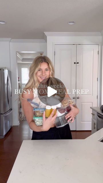 HALEY HENDEL on Instagram: "Weekly Busy Mom Meal Prep. The best way to start the week. Comment EATS and LIKE this post to get my grocery list + easy prep for the week ✨ 

As a busy mom of multiple babes, I’ve realized that spending an hour to an hour and half in the kitchen at the start of the week helps make our week smoother.

I’m not putting myself on the back burner, my kids have healthy snacks, lunches are easier to pack, and we are all eating high quality food with less food wasted.

I got burnt out with meal prep after doing it for years but this makes it seem way more manageable and there are always options to grab.

Always PREP
Fruits and veggies. Wash and store to make snacking easy. Ive been loving my protein ranch which you can grab below in the comments. 

MAKE 
🥞 protein pan Clean Monday Meals, Eat On The Go Meals, Meal Prep For Family Of 4, Ingredient Prep For The Week, Meal Prep For Family, Meal Prep For Moms, Haley Hendel, Mom Meal Prep, Protein Ranch