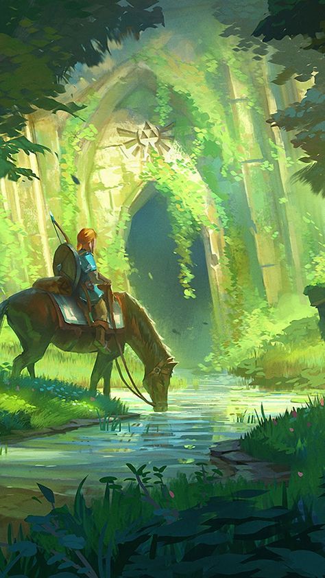 Breath Of The Wild Background, Legend Of Zelda Wallpaper Aesthetic, Breath Of The Wild Aesthetic, Zelda Phone Wallpaper, Zelda Wallpaper Aesthetic, Kokiri Forest, Soft Apocalypse, Zelda Wallpaper, Zelda Botw